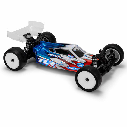 JConcepts TLR 22X "P2" 1/10 Buggy Body w/Carpet/Turf/Dirt Wings (Clear) (Light Weight) (JCO0708L)